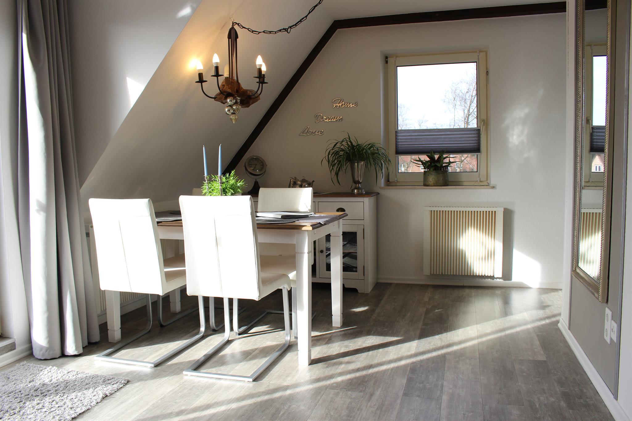 Essbereich Ferienwohnung Bilbao