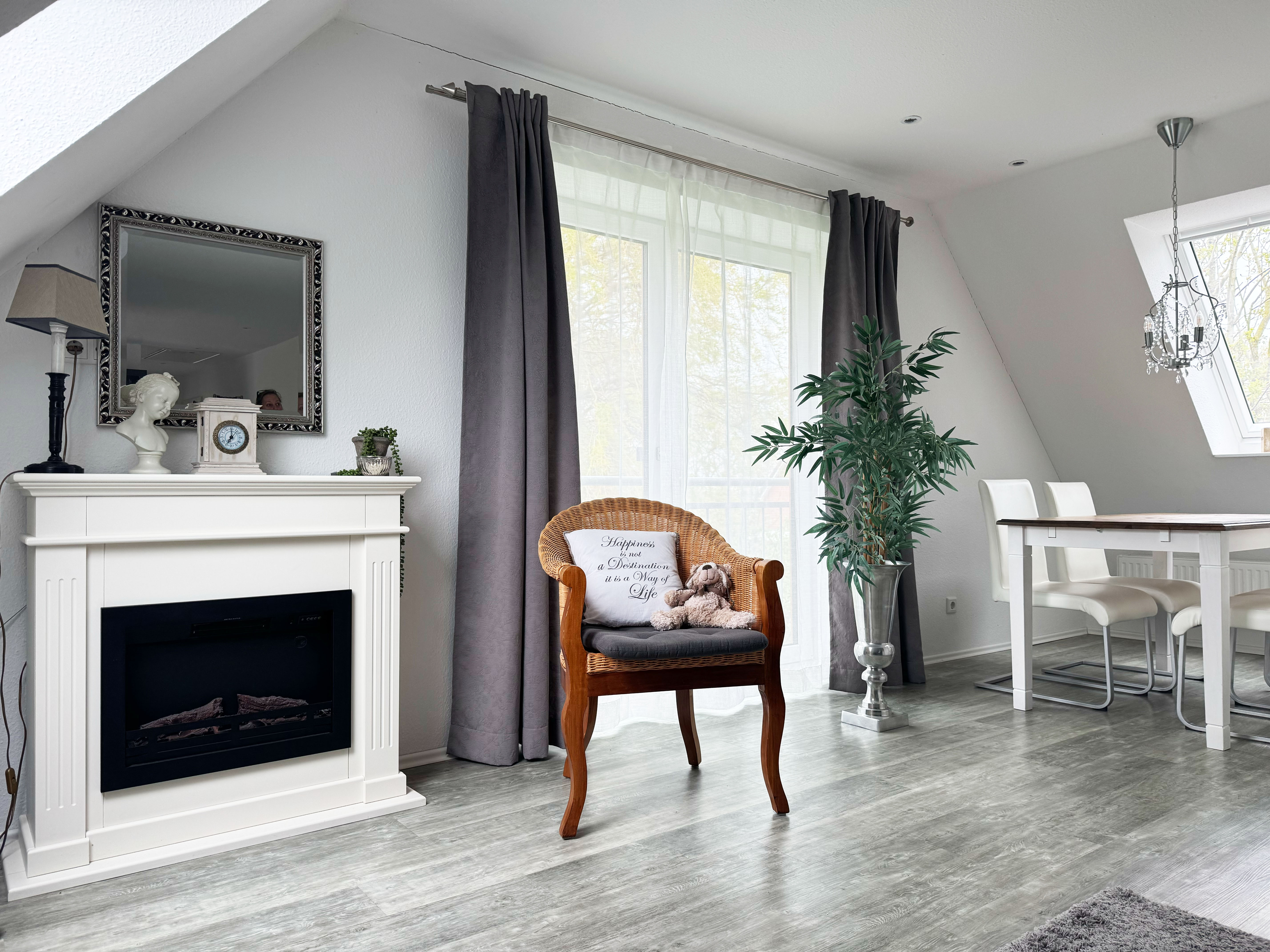 Essbereich Ferienwohnung Geestblick